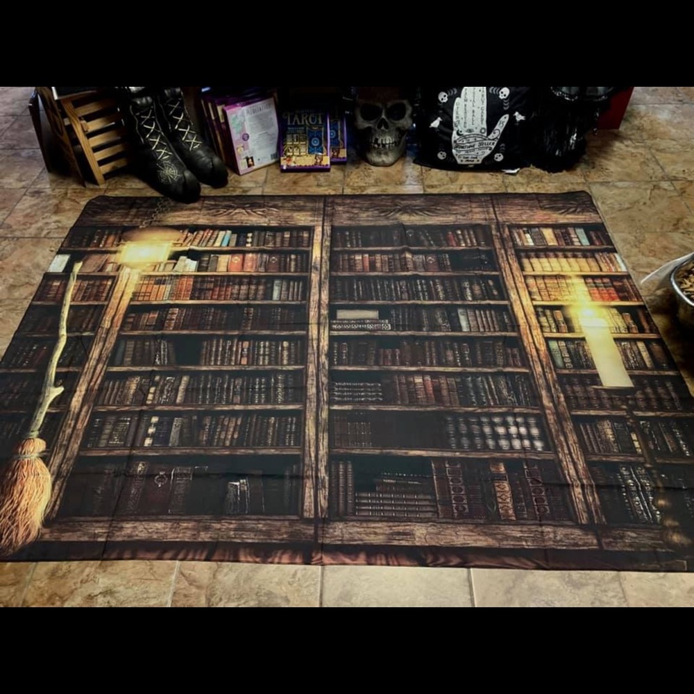 Wall , bed, floor mural